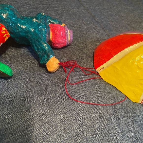 Vintage Parachute Hanging Clown - Picture 6 of 12